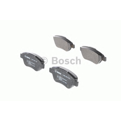 Фото Комплект тормозных колодок, дисковый тормоз BOSCH 0986494132