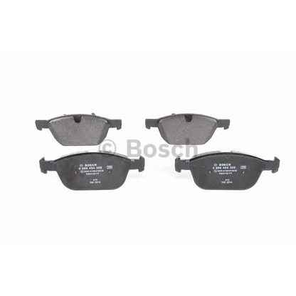 Photo Brake Pad Set, disc brake BOSCH 0986494305