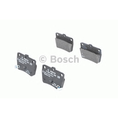 Photo Brake Pad Set, disc brake BOSCH 0986494350