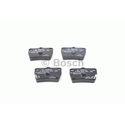 Photo Brake Pad Set, disc brake BOSCH 0986494350