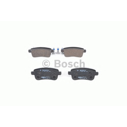 Photo Brake Pad Set, disc brake BOSCH 0986494384