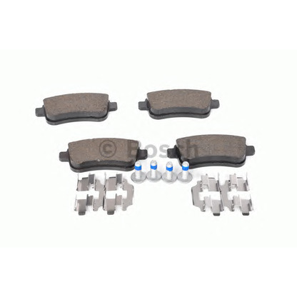 Photo Brake Pad Set, disc brake BOSCH 0986494384