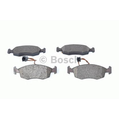 Photo Brake Pad Set, disc brake BOSCH 0986494463