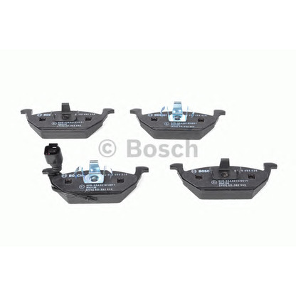 Photo Brake Pad Set, disc brake BOSCH 0986494525