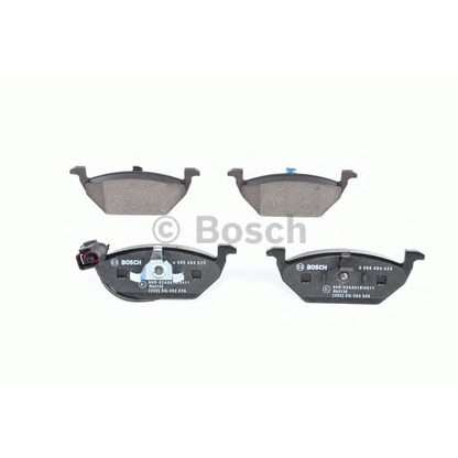 Photo Brake Pad Set, disc brake BOSCH 0986494525