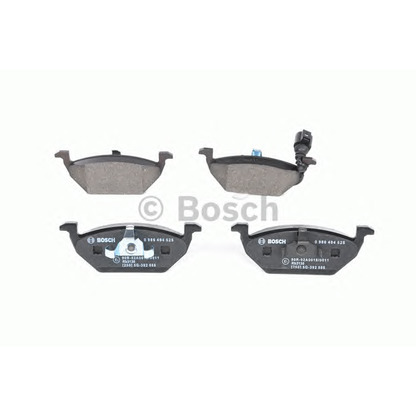 Photo Brake Pad Set, disc brake BOSCH 0986494525