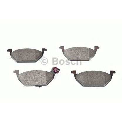 Photo Brake Pad Set, disc brake BOSCH 0986494525