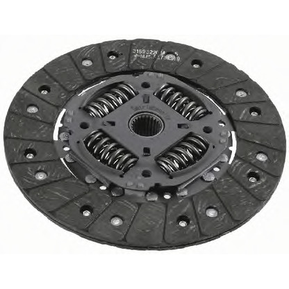 Photo Clutch Disc SACHS 1862561001