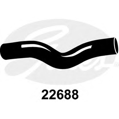 Photo Radiator Hose GATES 22688