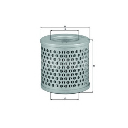 Photo Air Filter KNECHT LX253