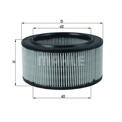 Photo Air Filter KNECHT LX260