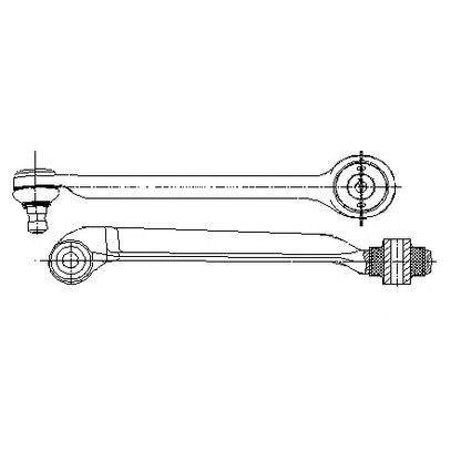 Foto Braccio oscillante, Sospensione ruota LEMFÖRDER 022290074504