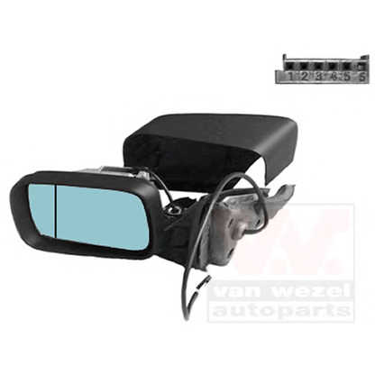 Foto Retrovisor exterior VAN WEZEL 0646805