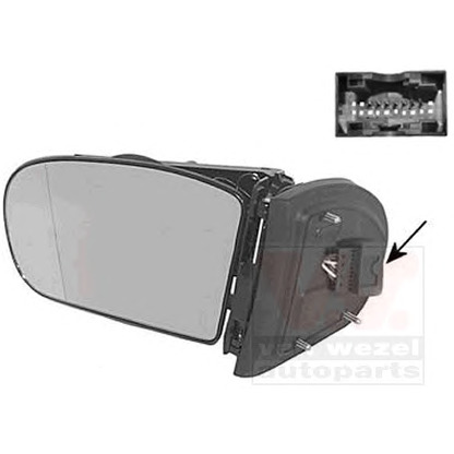 Foto Retrovisor exterior VAN WEZEL 3032825