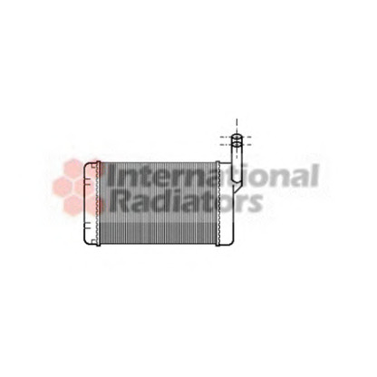 Photo Heat Exchanger, interior heating VAN WEZEL 06006030