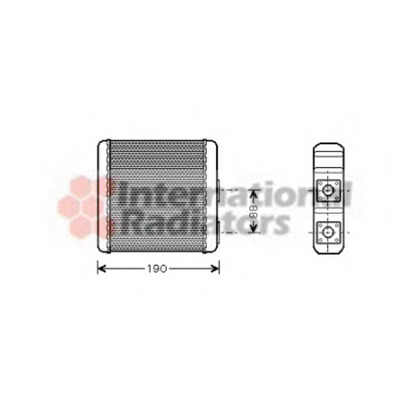 Foto Radiador de calefacción VAN WEZEL 13006139