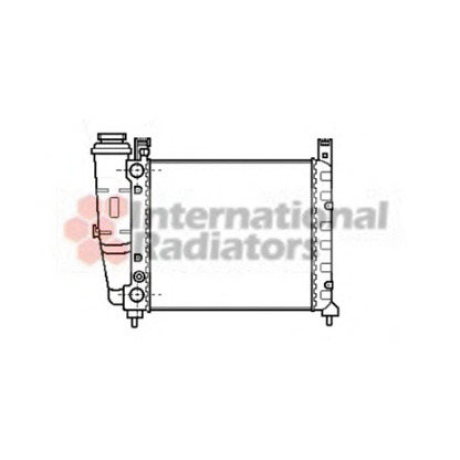 Foto Radiatore, Raffreddamento motore VAN WEZEL 17002039