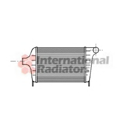 Photo Intercooler, charger VAN WEZEL 17004005