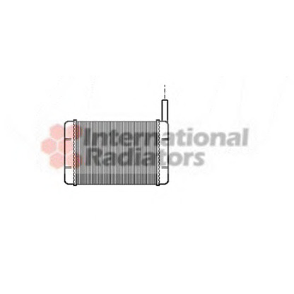 Photo Heat Exchanger, interior heating VAN WEZEL 18006129