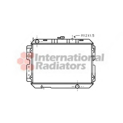 Foto Radiatore, Raffreddamento motore VAN WEZEL 27002026