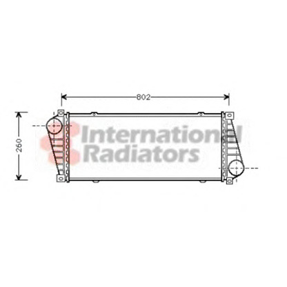 Foto Radiador de aire de admisión VAN WEZEL 30004217