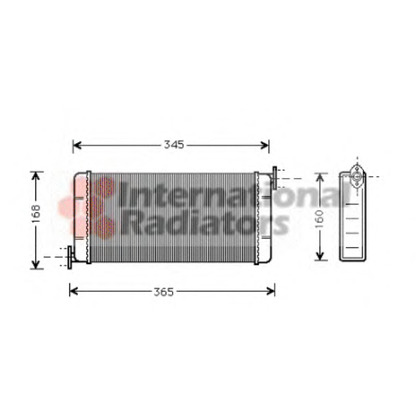 Foto Radiador de calefacción VAN WEZEL 30006109