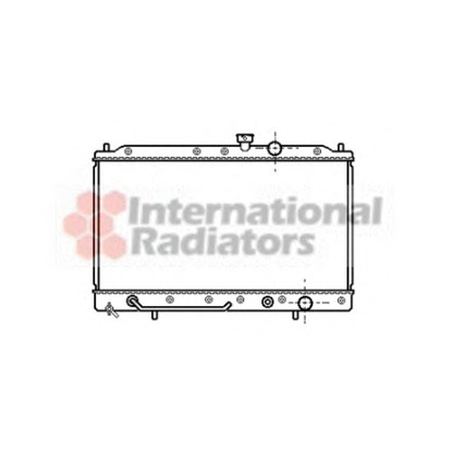 Photo Radiator, engine cooling VAN WEZEL 32002087