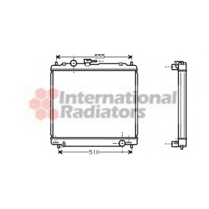 Foto Radiatore, Raffreddamento motore VAN WEZEL 32002109