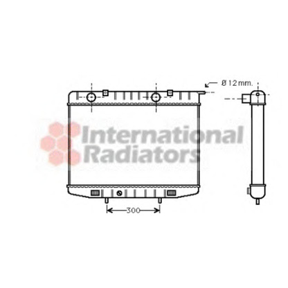 Foto Radiatore, Raffreddamento motore VAN WEZEL 37002214