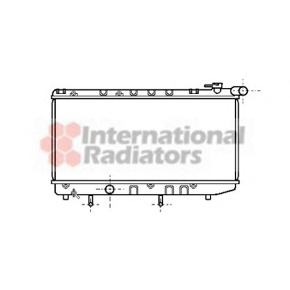 Photo Radiateur, refroidissement du moteur VAN WEZEL 53002125