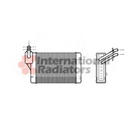 Foto Radiador de calefacción VAN WEZEL 58006069