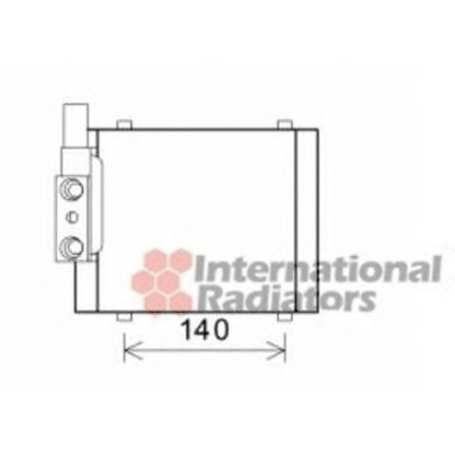 Photo Radiateur d'huile de boîte automatique VAN WEZEL 03003325