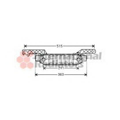 Foto Radiador de aceite, aceite motor VAN WEZEL 40003282