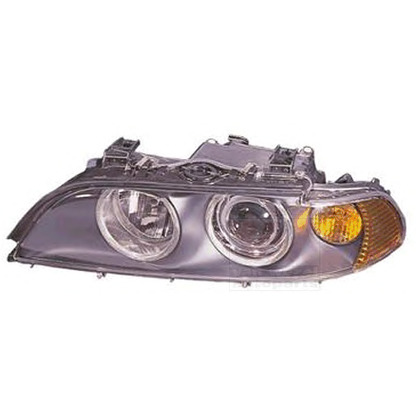 Photo Headlight VAN WEZEL 0637961