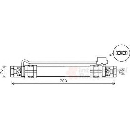 Foto Radiador de aceite, transmisión automática VAN WEZEL 58003315