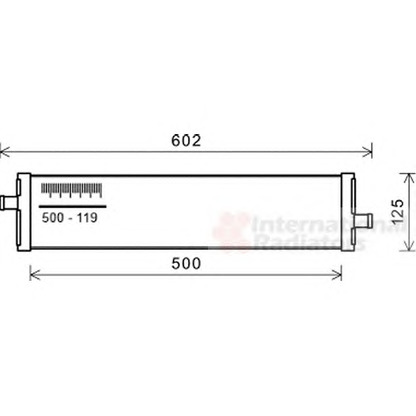 Photo Radiateur, refroidissement du moteur VAN WEZEL 58002312