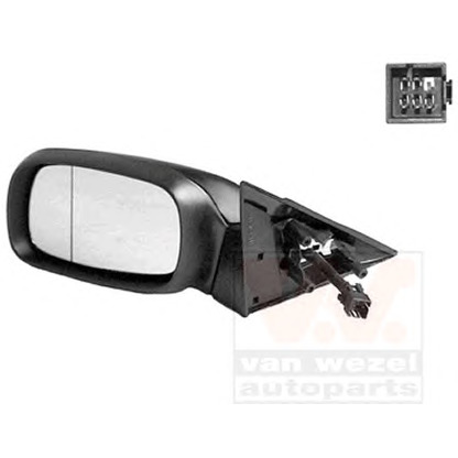 Foto Specchio retrovisore esterno VAN WEZEL 3735807