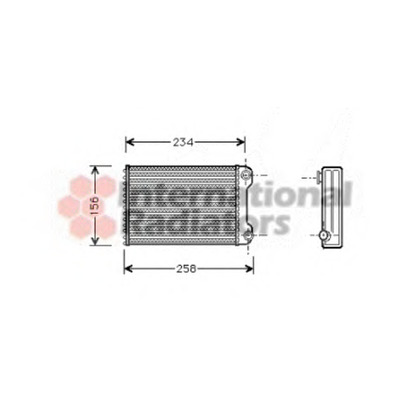 Foto Radiador de calefacción VAN WEZEL 17006242