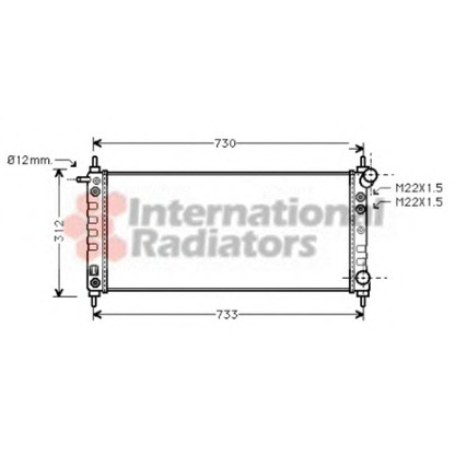 Foto Kühler, Motorkühlung VAN WEZEL 37002264