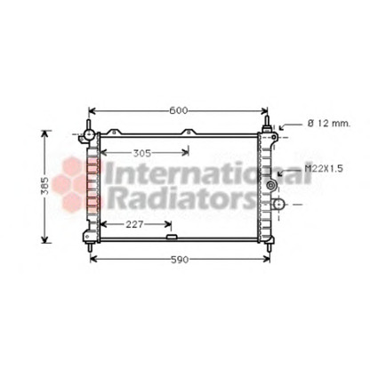 Foto Kühler, Motorkühlung VAN WEZEL 37002266