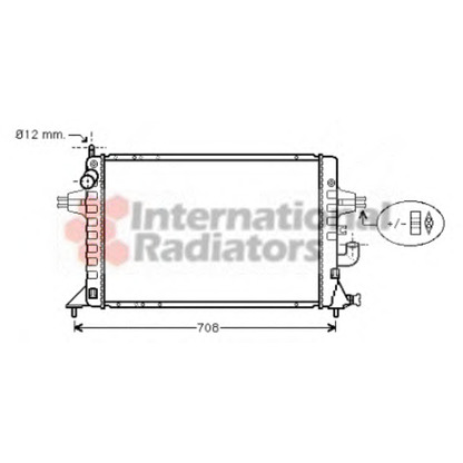 Foto Kühler, Motorkühlung VAN WEZEL 37002294