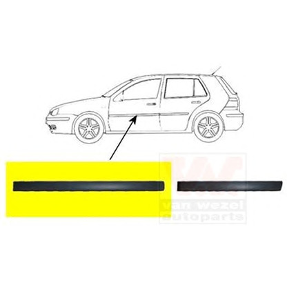 Photo Trim/Protective Strip, door VAN WEZEL 5888423