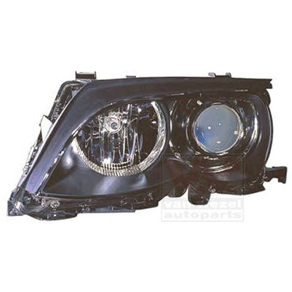 Photo Headlight VAN WEZEL 0649981M