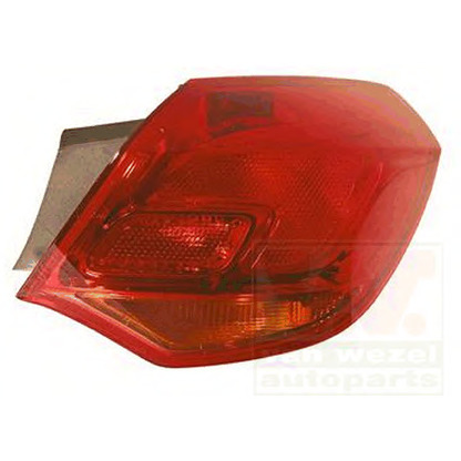 Photo Combination Rearlight VAN WEZEL 3749932