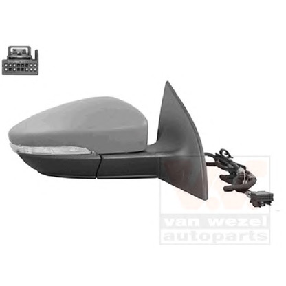 Foto Retrovisor exterior VAN WEZEL 5849808