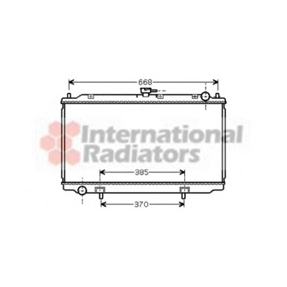 Foto Radiatore, Raffreddamento motore VAN WEZEL 13002220