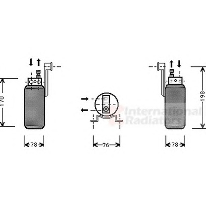 Foto Essiccatore, Climatizzatore VAN WEZEL 1800D296