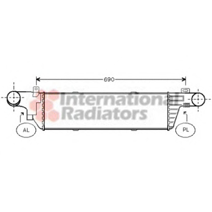 Foto Intercooler VAN WEZEL 30004320