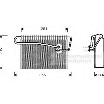 Фото Испаритель, кондиционер VAN WEZEL 3700V167