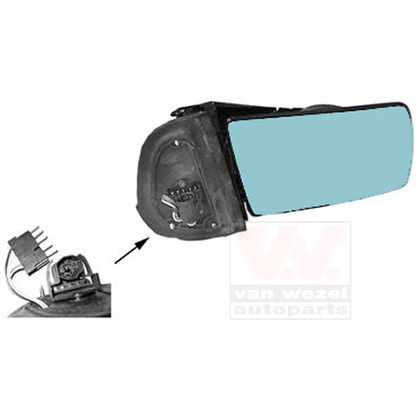 Foto Retrovisor exterior VAN WEZEL 3031854